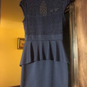 Bolbou black crochet dress